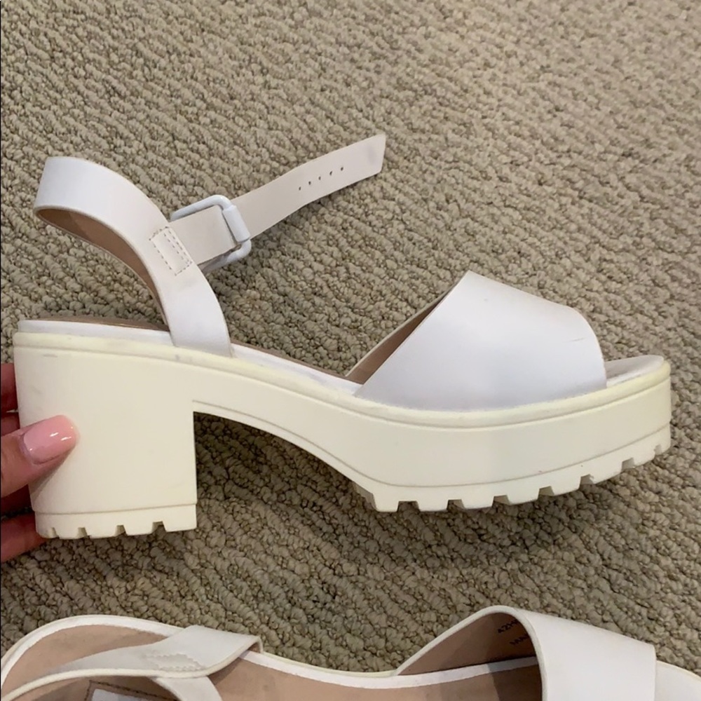 Top shop white chunky sandal
